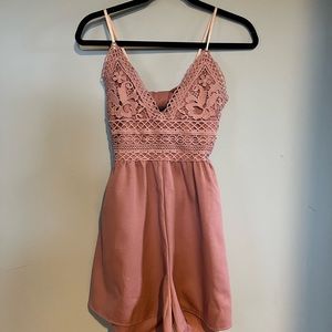 Crochet Lace Romper